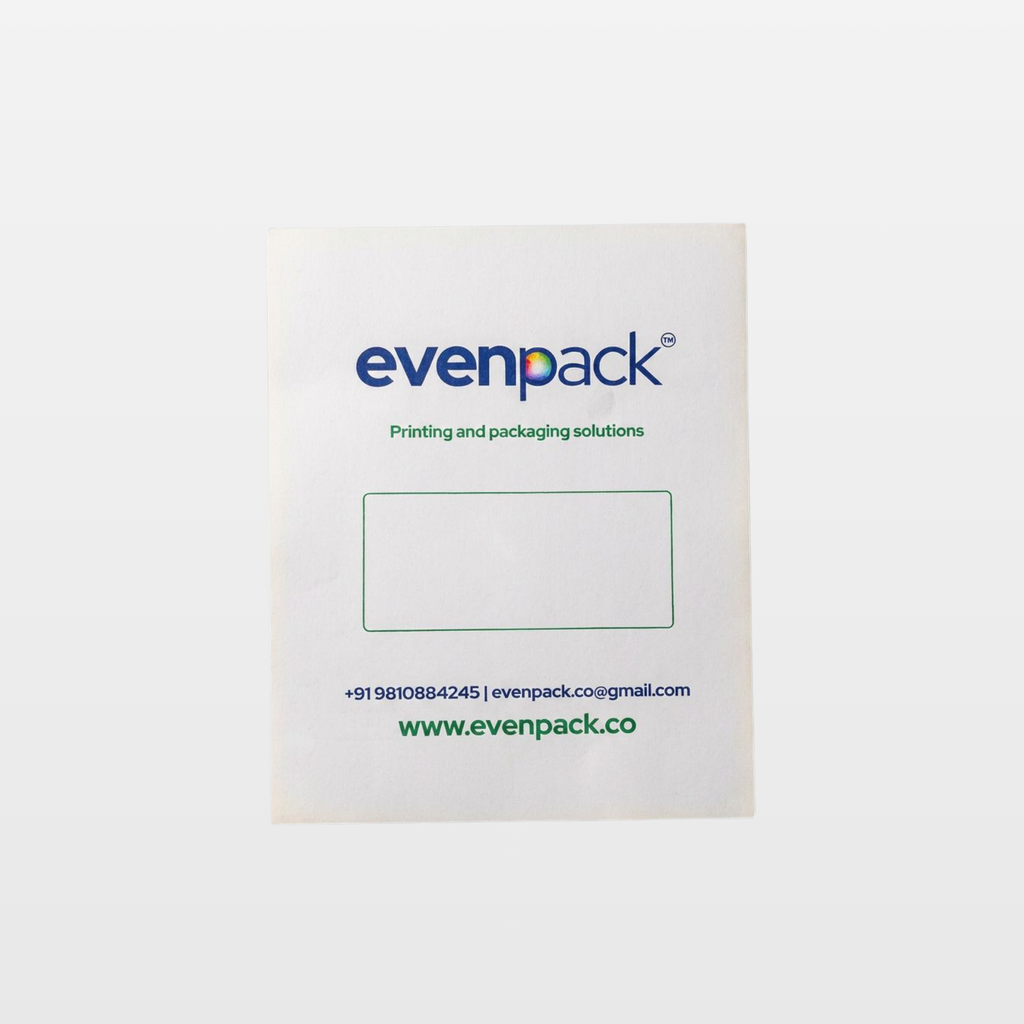 White Paper Laminated Envelopes - 120 gsm
