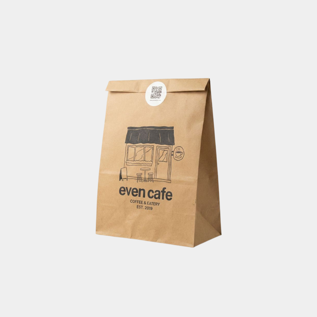 Kraft Paper Takeaway Bags