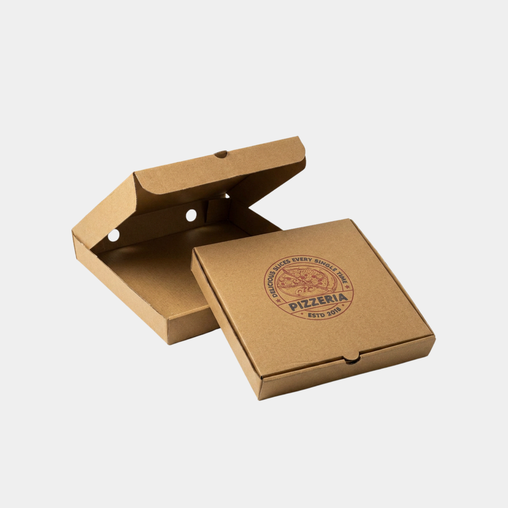 Brown Kraft Pizza Boxes