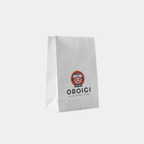White Paper Food Delivery Bags