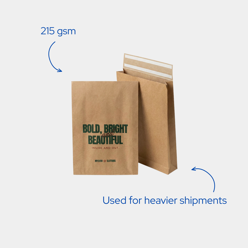 E-commerce Expandable Mailers - 215 gsm