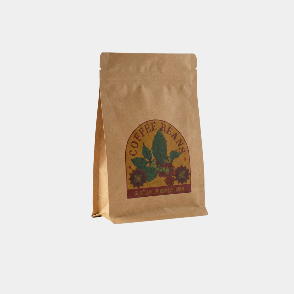 Kraft Flat Bottom Pouches