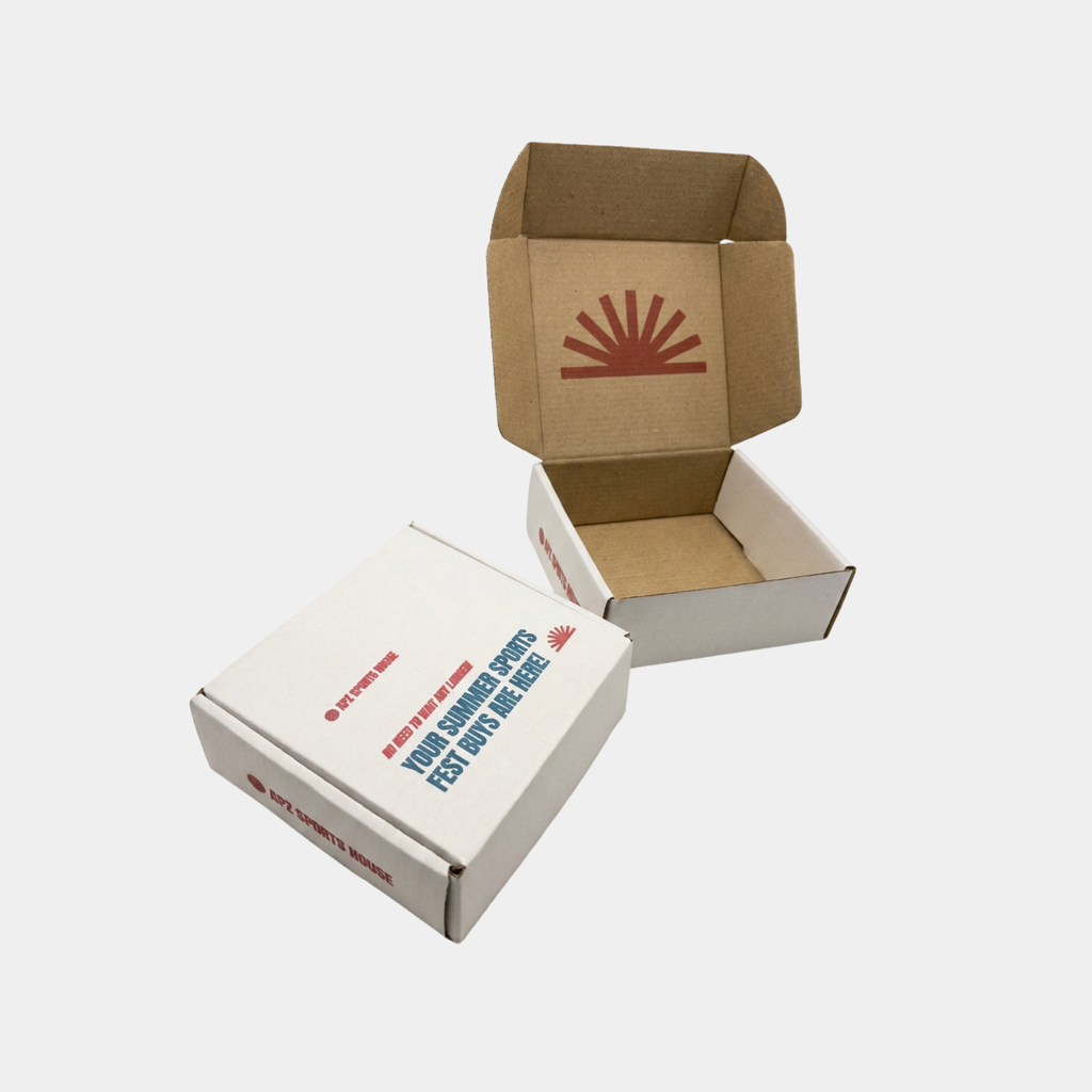 White E-commerce Mailer Boxes
