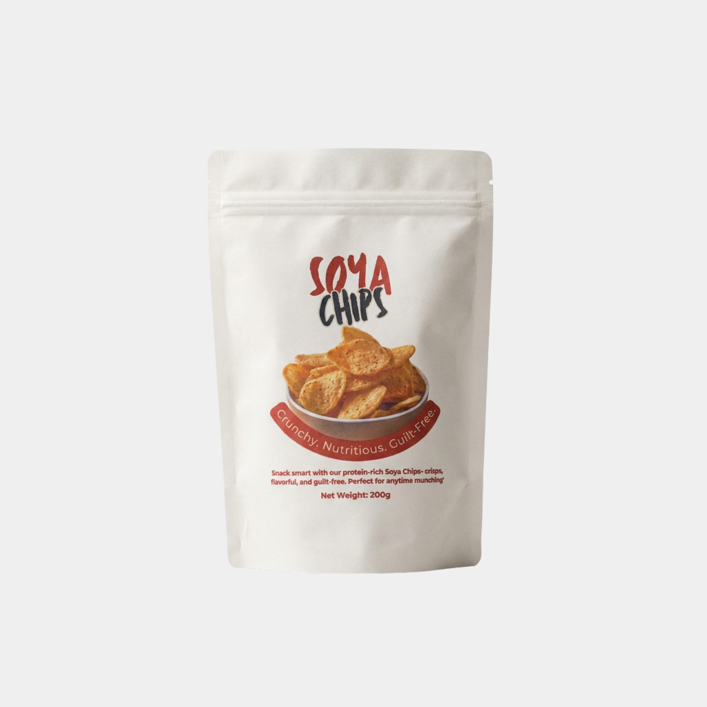 White Kraft Stand Up Pouches
