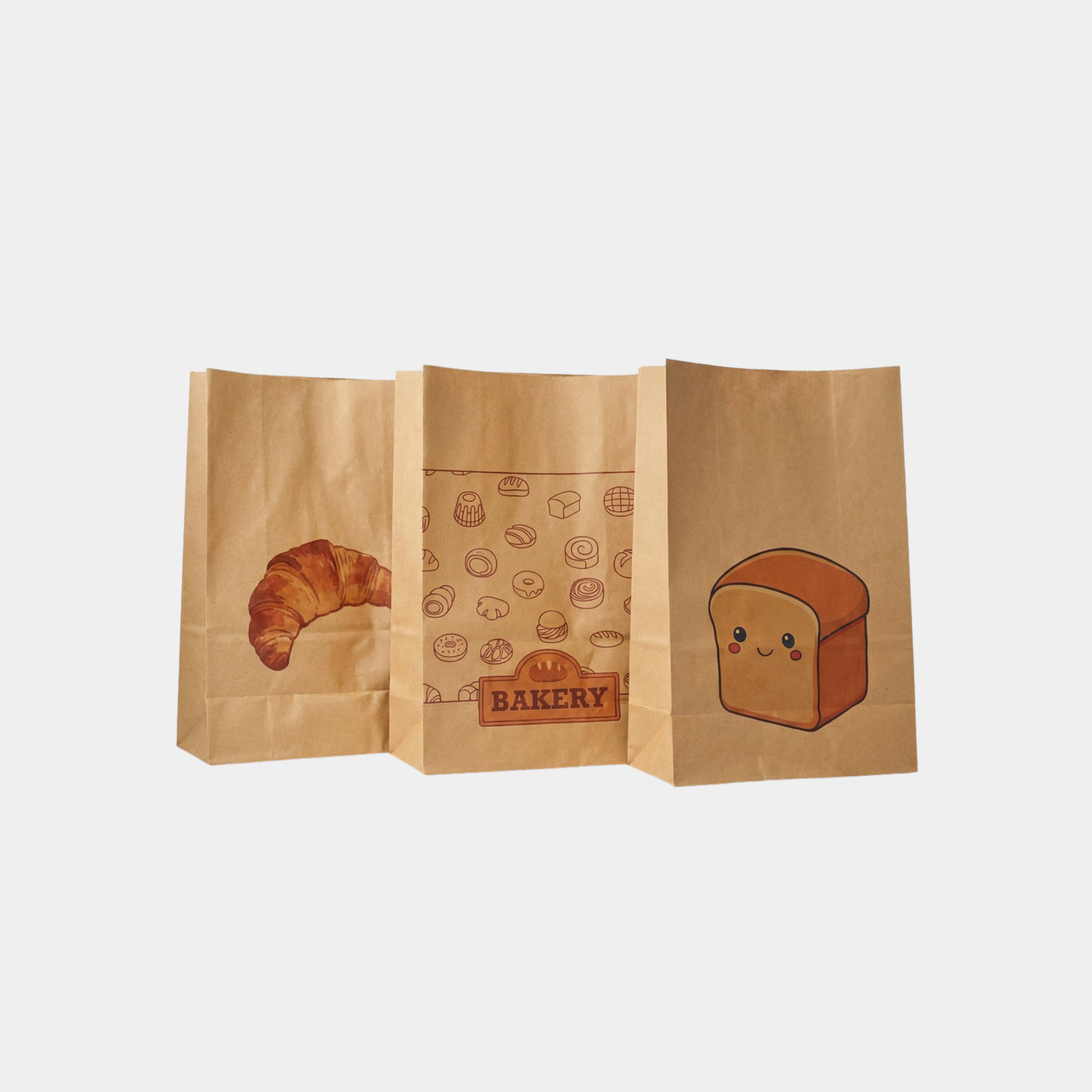 Kraft Paper Bakery Bags