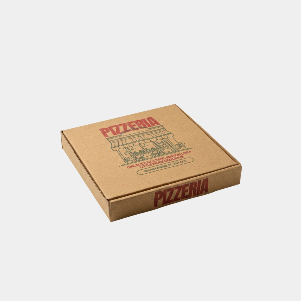Brown Kraft Pizza Boxes
