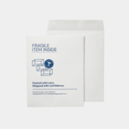 White Paper Laminated Envelopes - 120 gsm