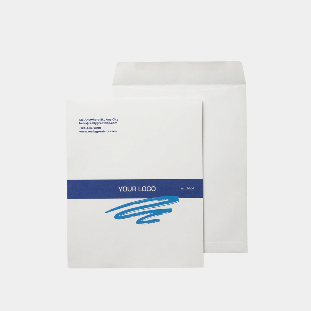 Tamper-proof White Laminated Envelopes