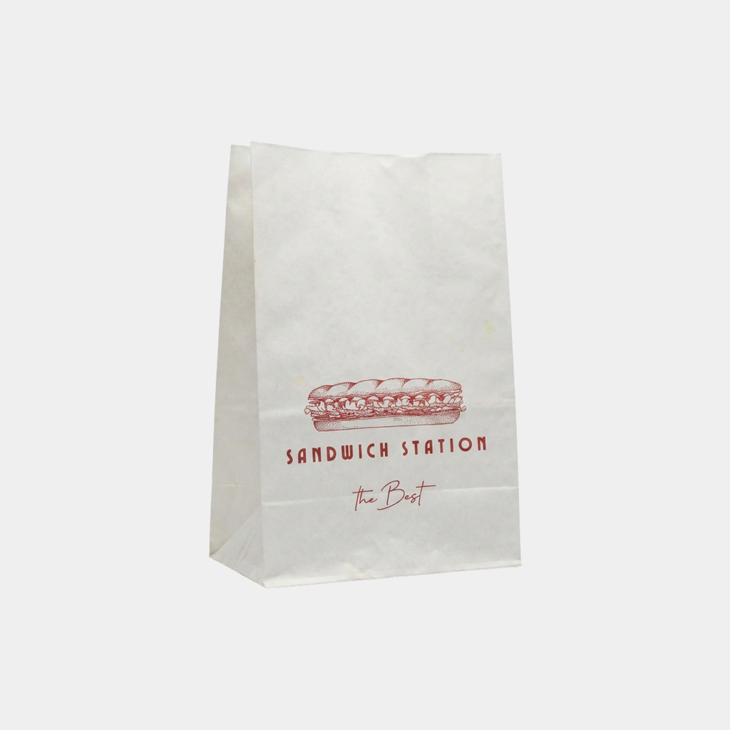 White Paper Bakery Bags