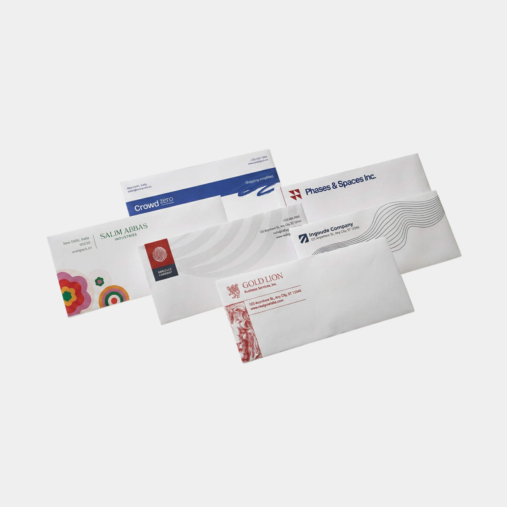 Tamper-proof White Paper Envelopes
