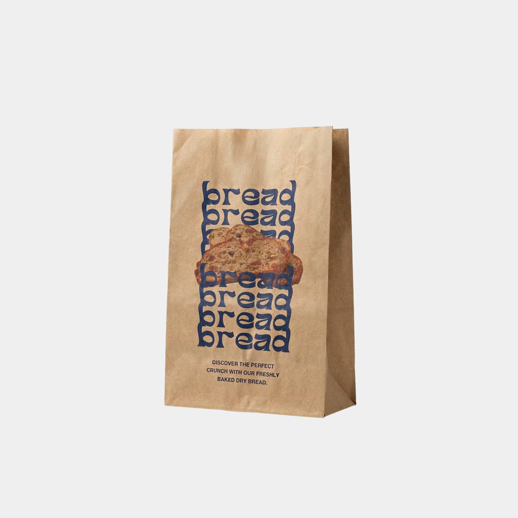 Kraft Paper Bakery Bags – custom printed packaging by Evenpack