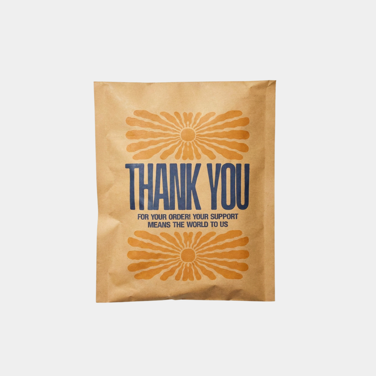 Kraft Paper Courier Bags packaging detail view 2
