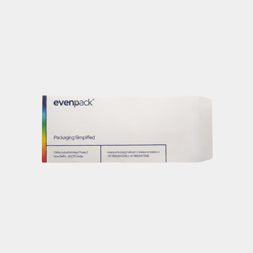 White Paper Laminated Envelopes - 120 gsm