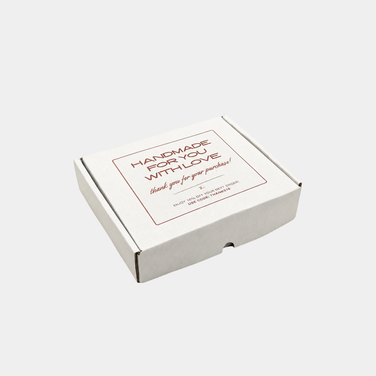 White E-commerce Mailer Boxes size and specification options