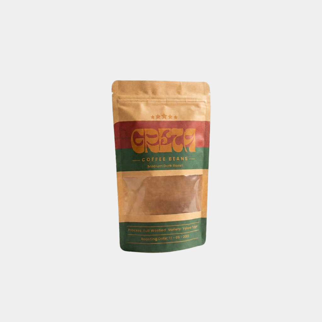 Kraft Stand Up Pouches With Window