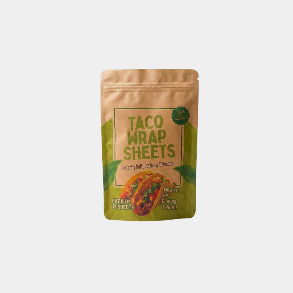 Kraft Stand Up Pouches With Window