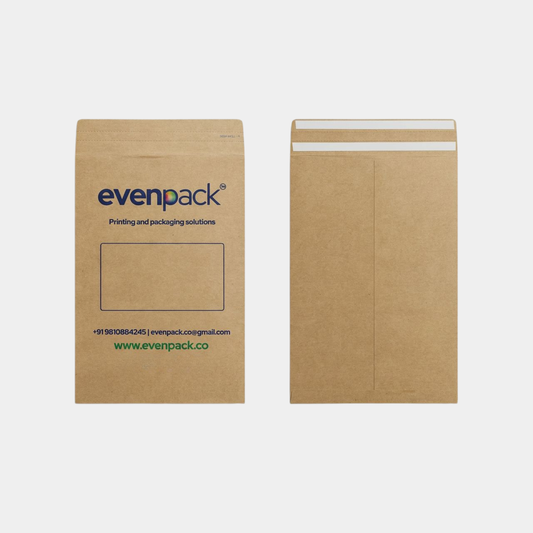 Tamper-proof Rigid Envelopes - 215 gsm