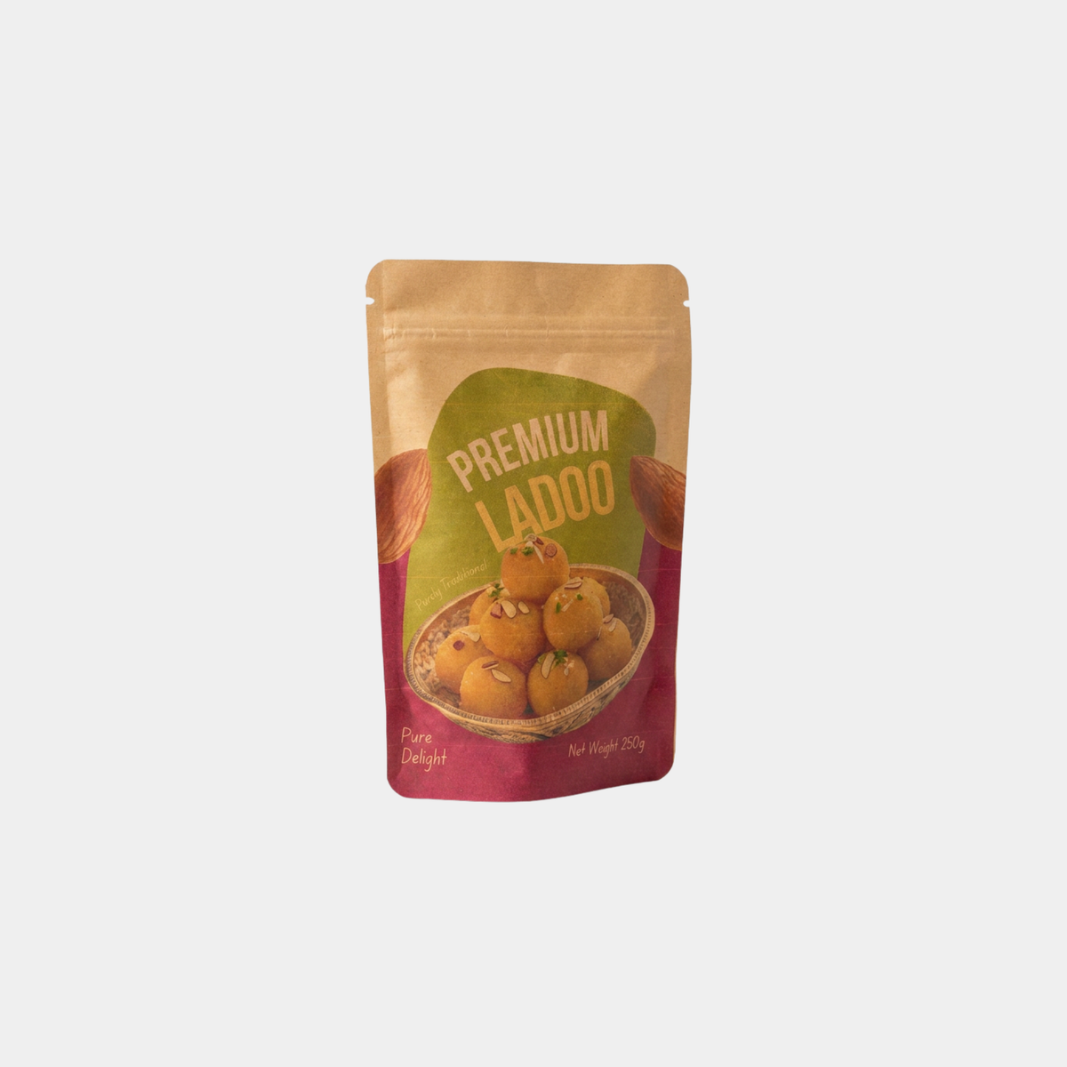 Kraft Stand Up Pouches