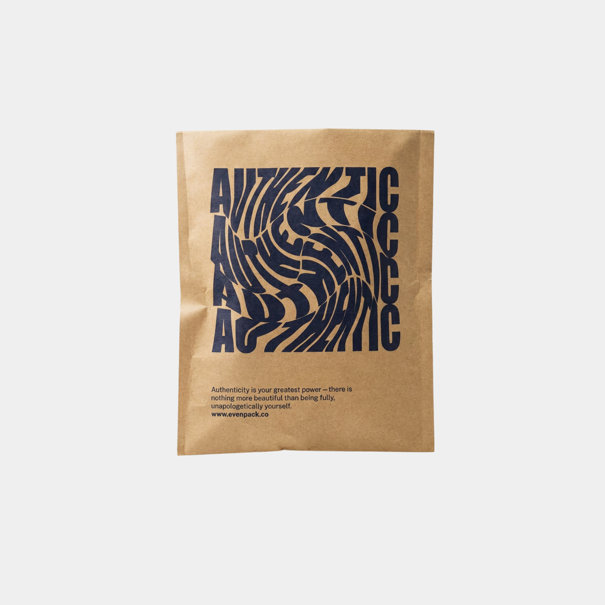 Custom Kraft Paper Courier Bags