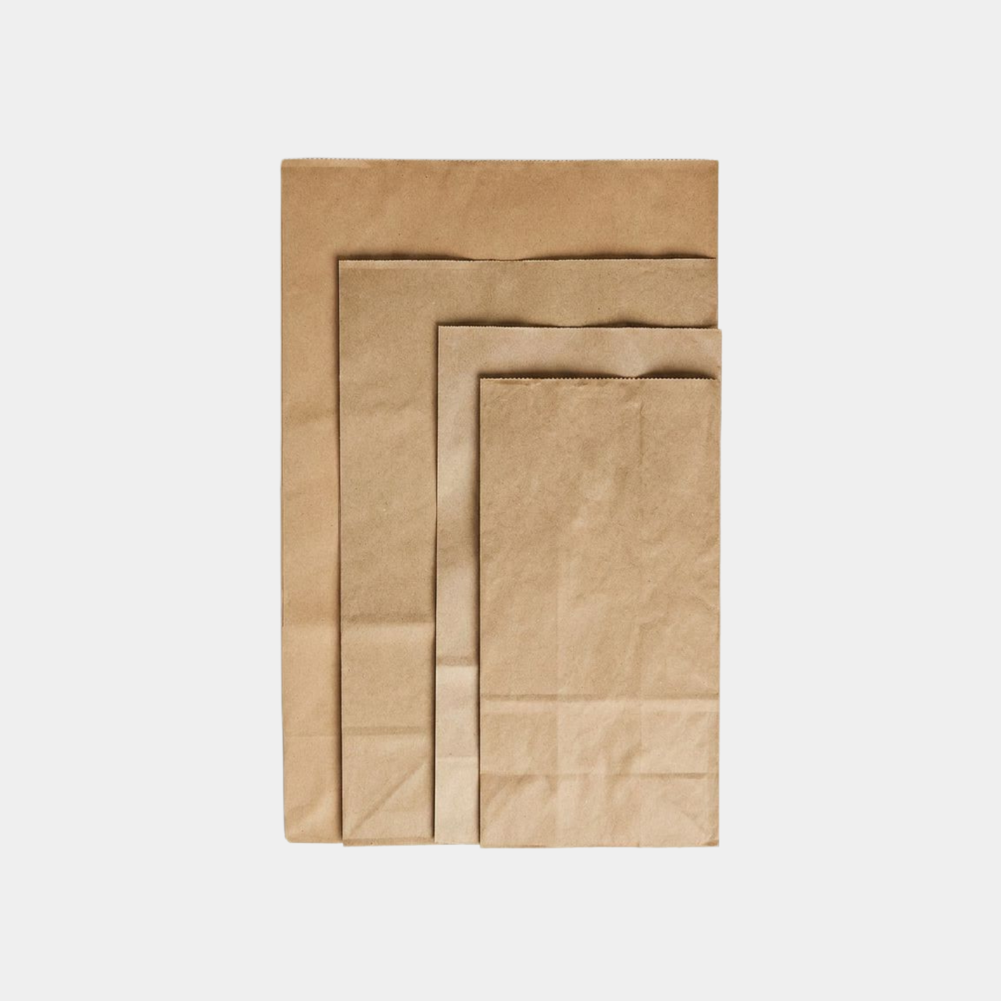 Kraft Paper Square Bottom SOS Bags