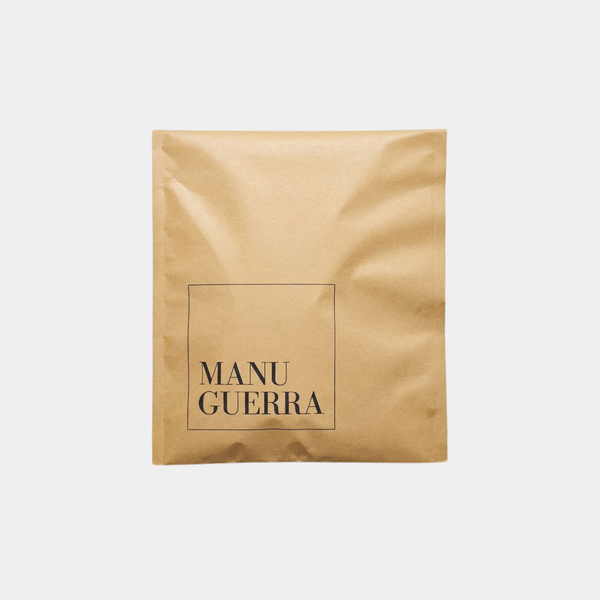 Single colour Printed Kraft Paper Courier Bags