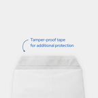 Tamper-Proof White Laminated Envelopes size and specification options